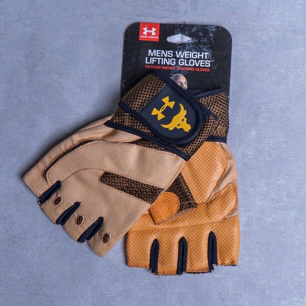 Under Armour Sports Gloves - Brown
