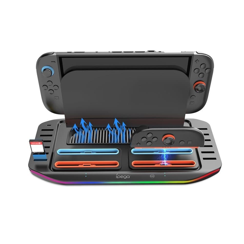 iPega SW2210 Charging RGB Stand for Switch 2 - Black 3