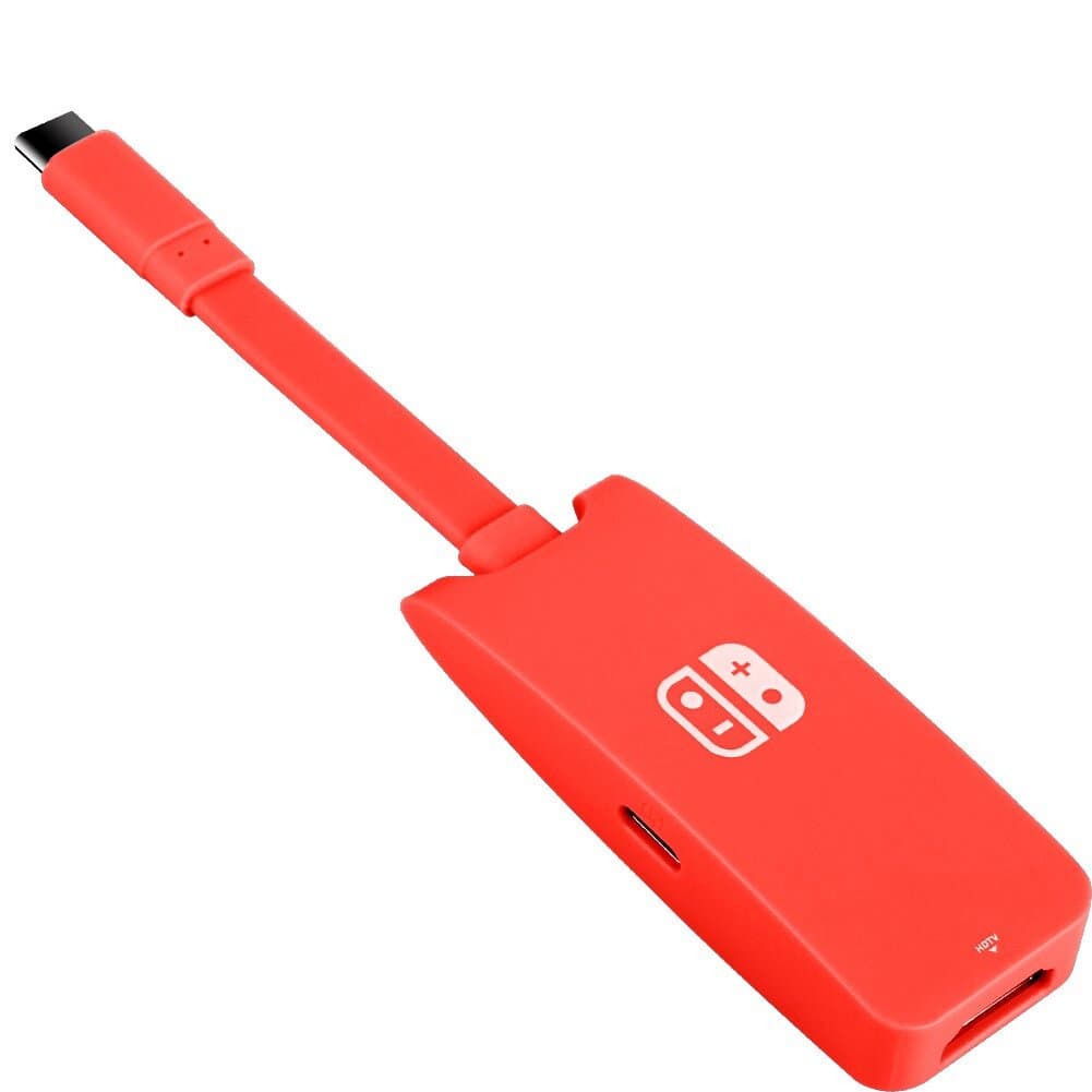 Switch Type C Hub Adapter - RED