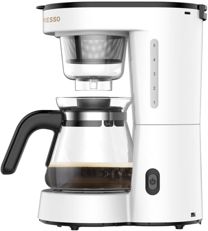 Lepresso Transparent Drip Coffee Maker (0.75L, 700W)