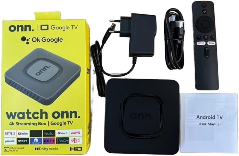 Watch Onn 4K Streaming Box
