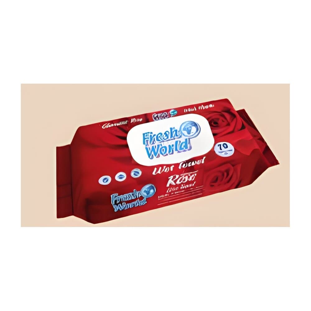 Cotton Club Fresh World Wet Wipes 70 Pieces