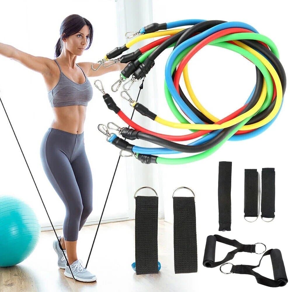 Exercise Tube Set with Handles 2