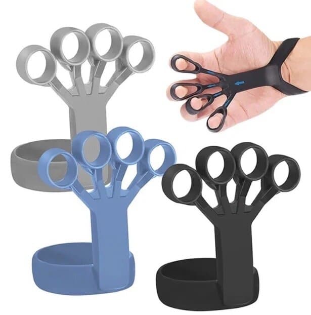 Finger Exerciser Resistance Band - Gray 2