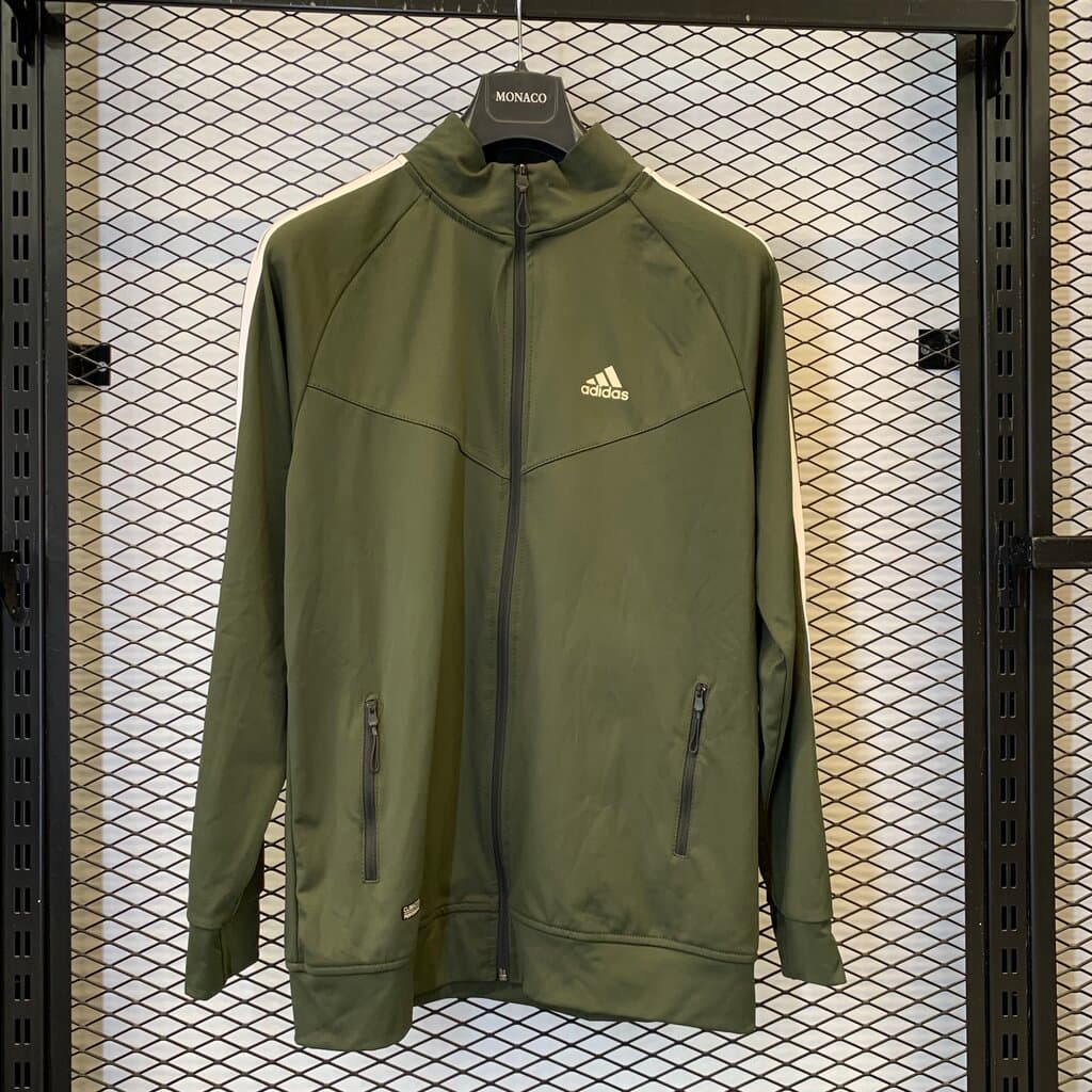 Adidas Men's Sportswear Set - Olive Green (2XL) 4