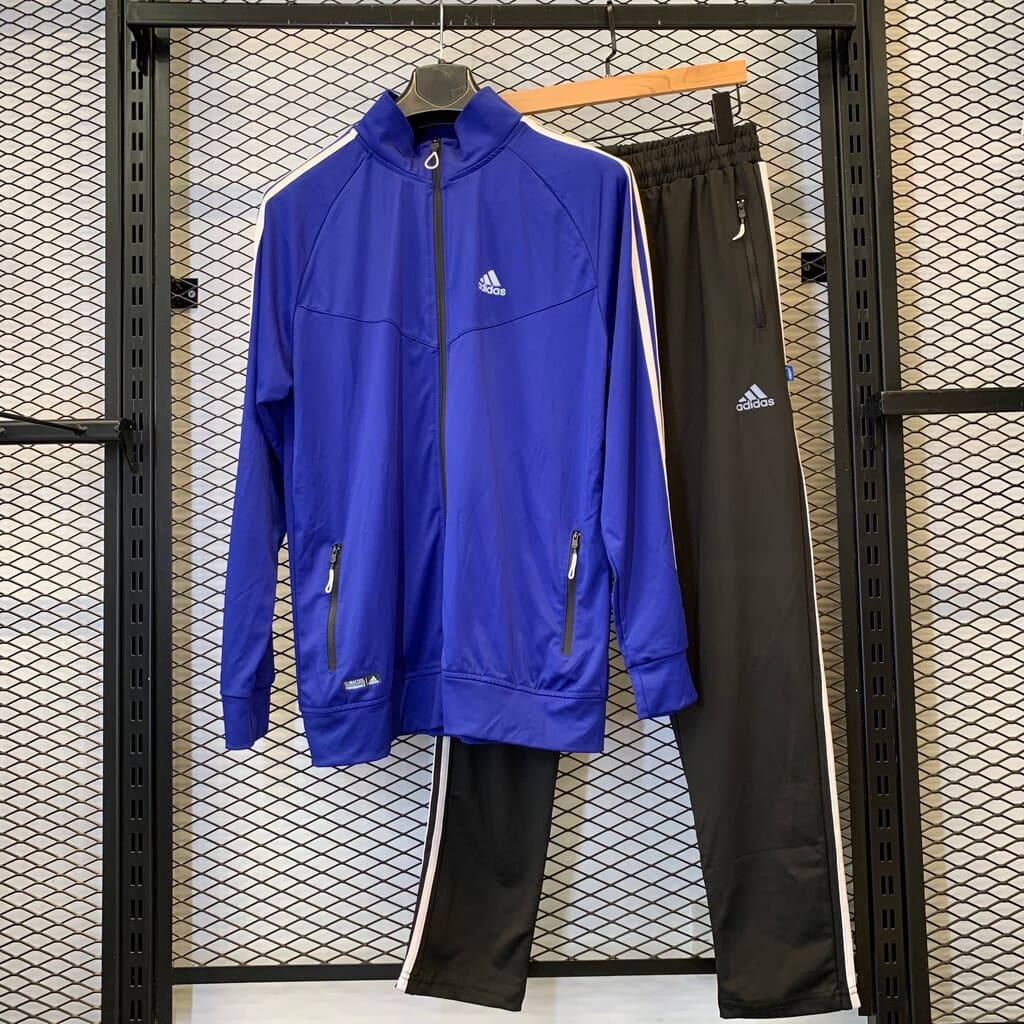 Adidas Men's Sportswear Set - Navy Blue (2XL)