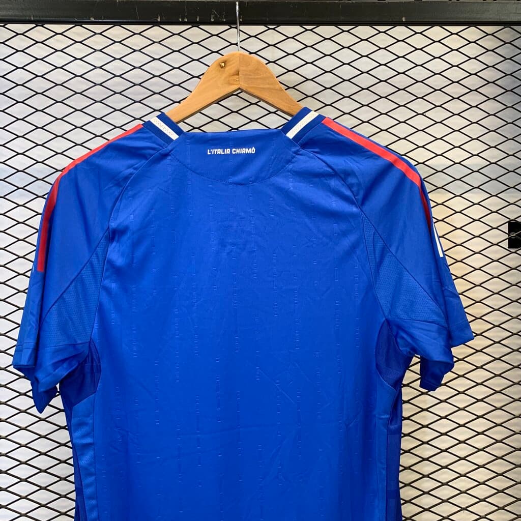 Adidas Italy National Team Jersey - Blue (M) 6