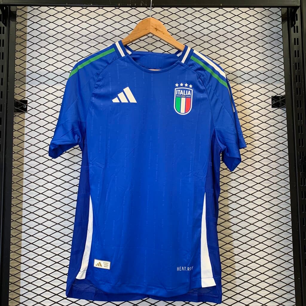 Adidas Italy National Team Jersey - Blue (M)