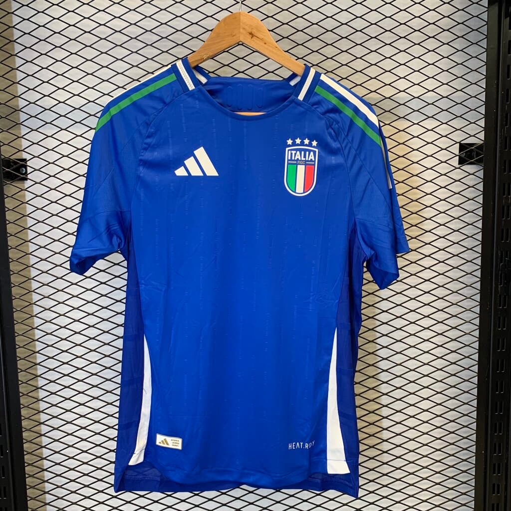 Adidas Italy National Team Jersey - Blue (M) 2