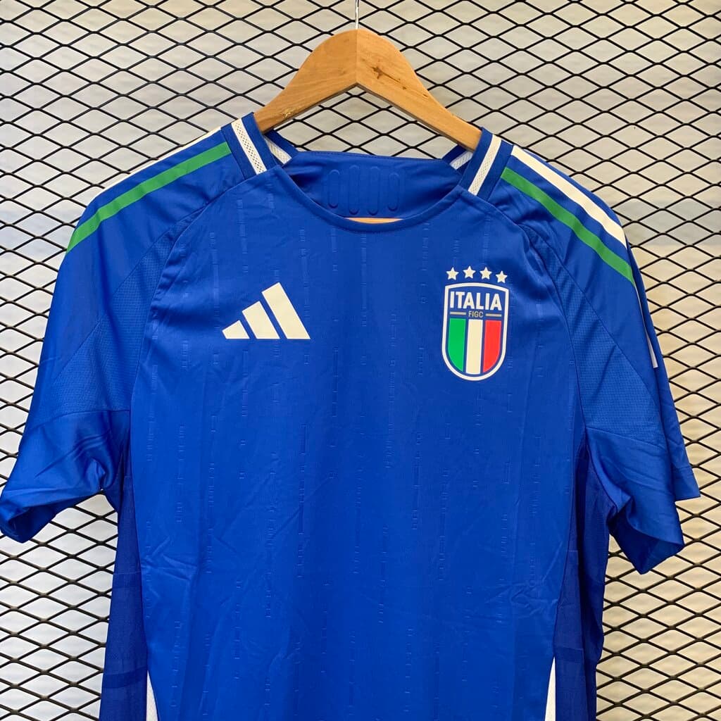 Adidas Italy National Team Jersey - Blue (M) 3