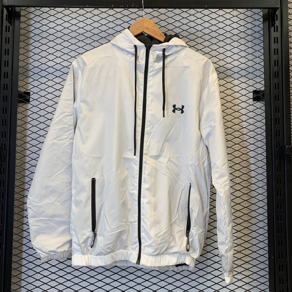 Under Armour Men's Water Resistant Sport Jacket - White (S)