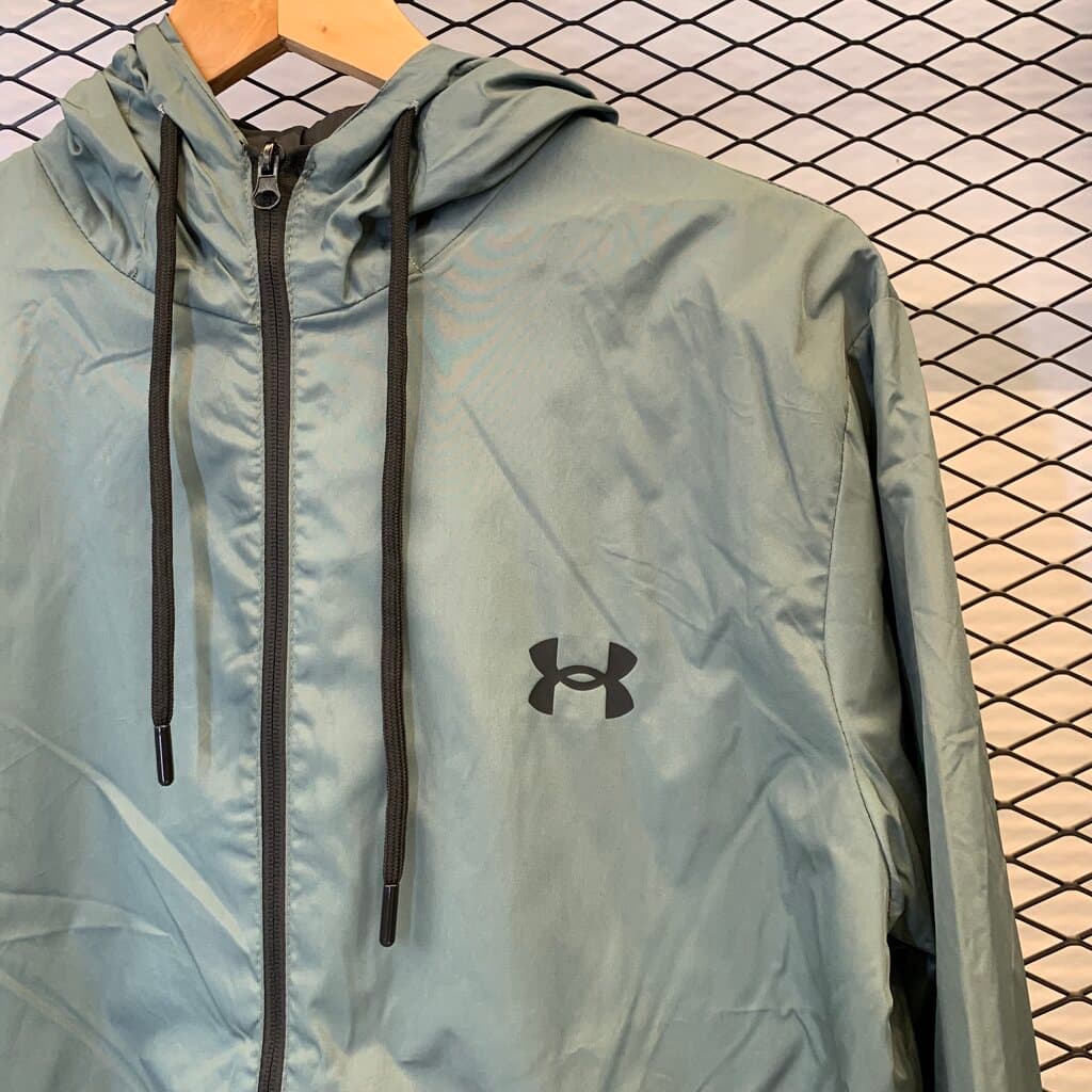 Under Armour Men's Water Resistant Sport Jacket - Light Green (S) 3