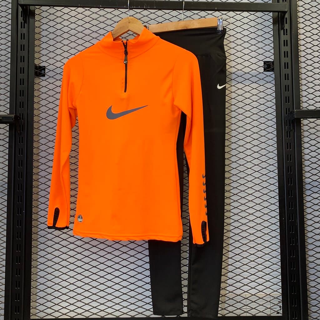 Nike Women's Tracksuit - Orange (L)