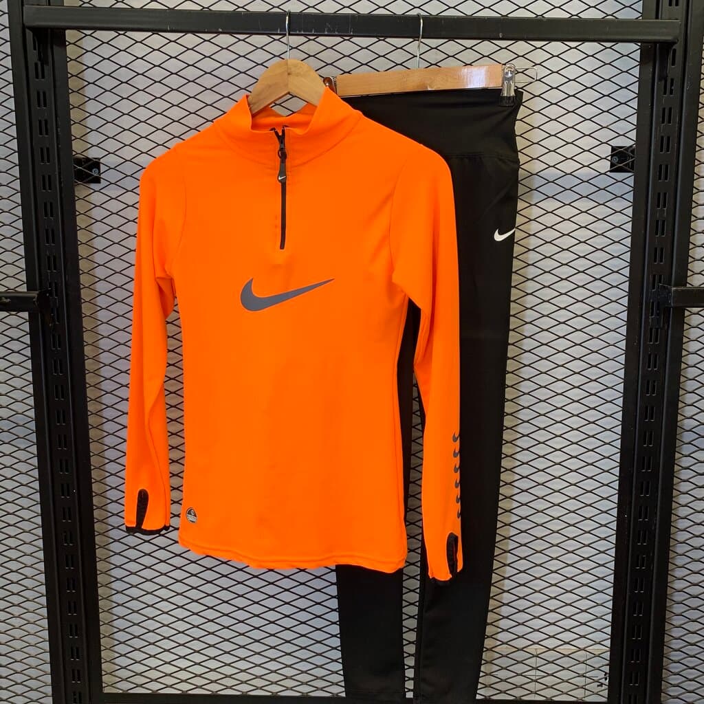 Nike Women's Tracksuit - Orange (S) 2