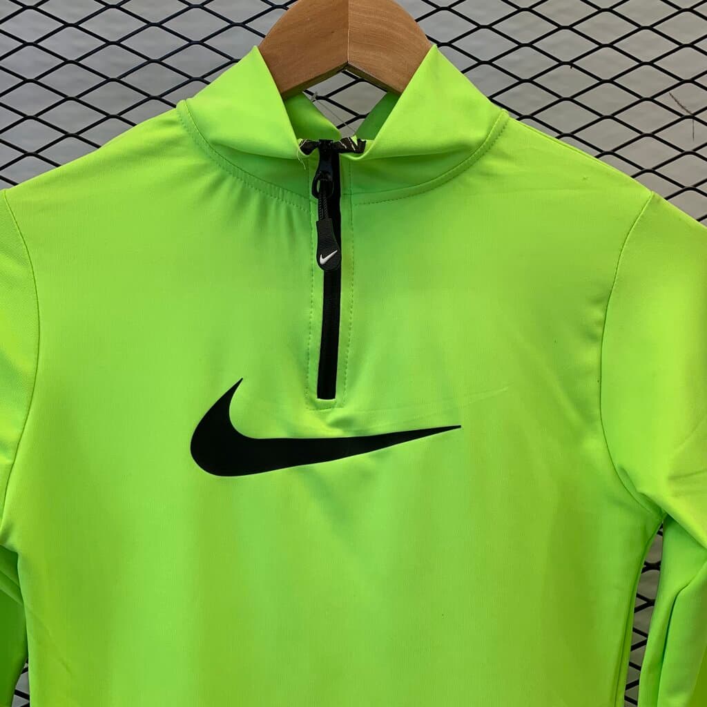 Nike Women's Tracksuit - Neon Green (S) 6
