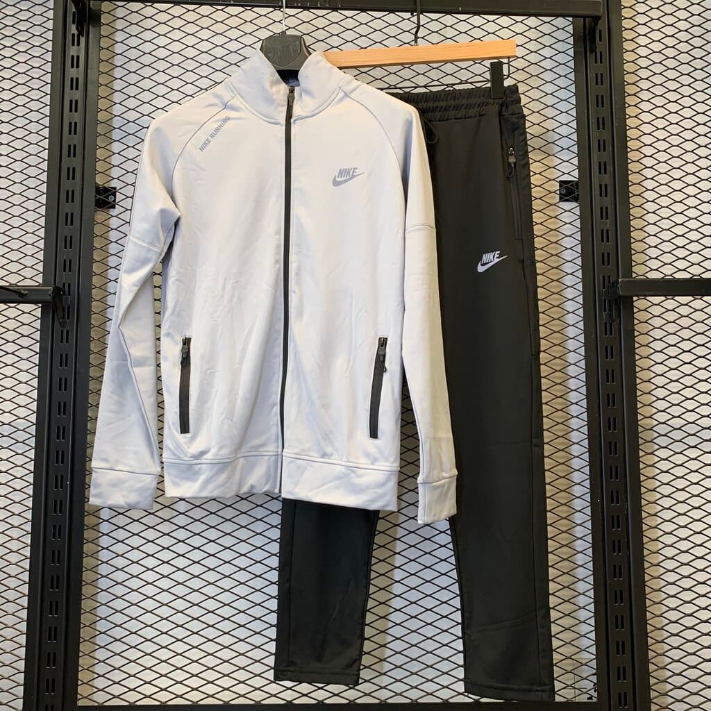 Nike Men's Tracksuit Set - Light Gray (S)