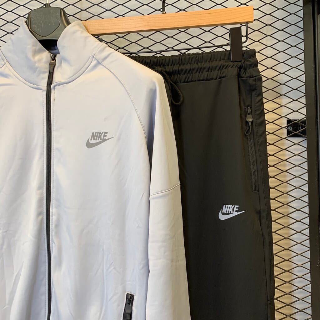 Nike Men's Tracksuit Set - Light Gray (S) 3