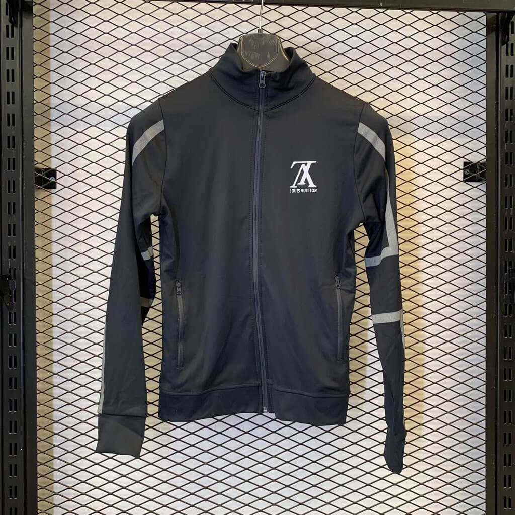 Louis Vuitton Men's Cotton Tracksuit - Navy Blue (S) 4