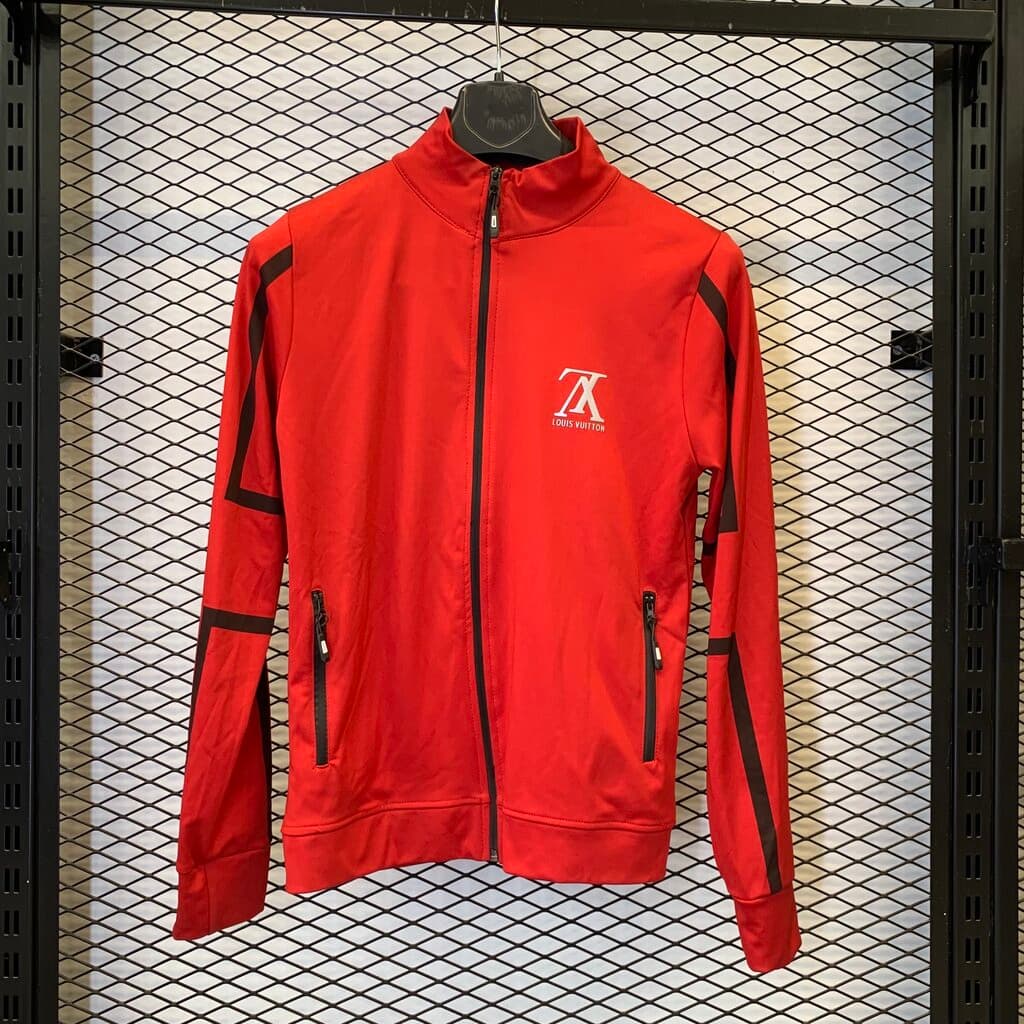Louis Vuitton Men's Cotton Tracksuit - Red (L) 4
