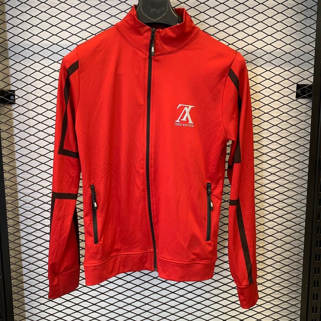 Louis Vuitton Men's Cotton Tracksuit - Red (L) 5