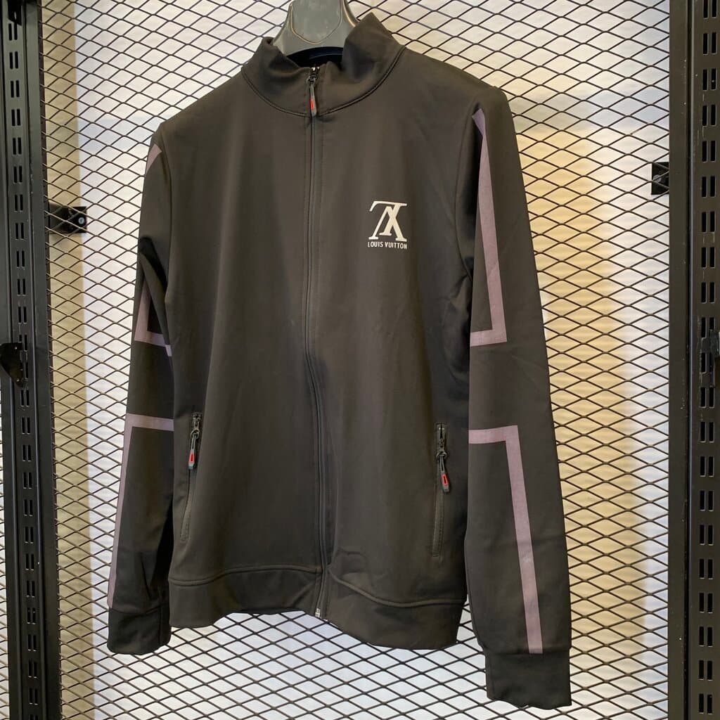 Louis Vuitton Men's Cotton Tracksuit - Black (S) 6
