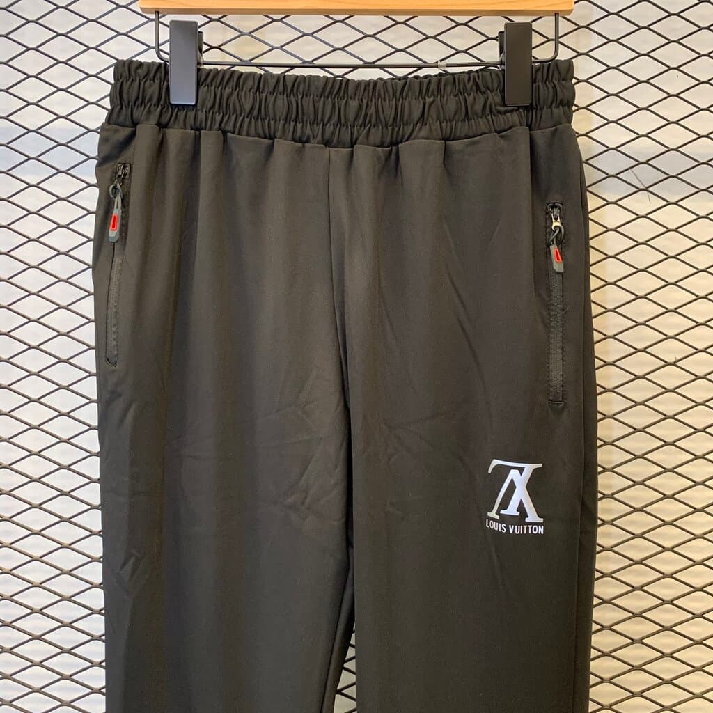 Louis Vuitton Men's Cotton Tracksuit - Black (S) 9