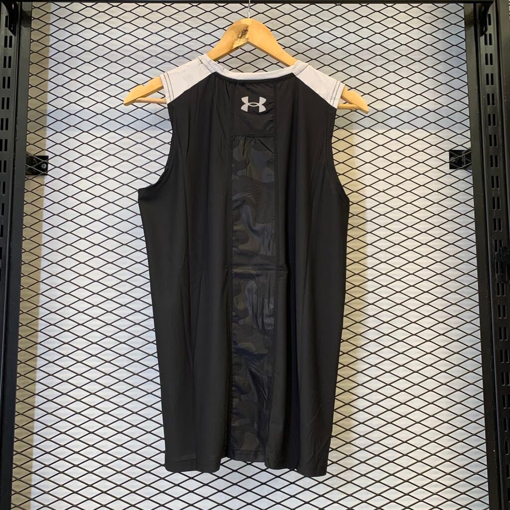 Under Armour Men's Sleeveless Workout Top - Black (S) 4