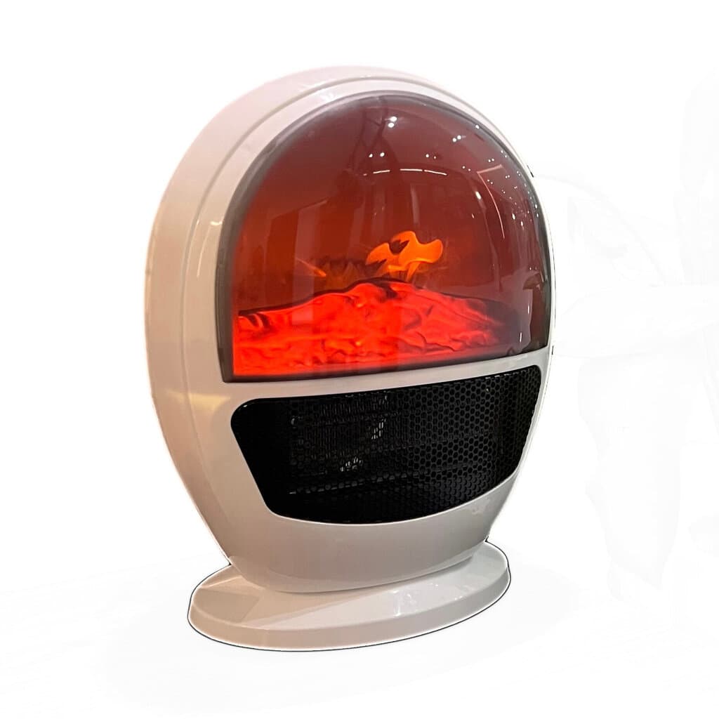 Portable Oval Fireplace Electric Heater