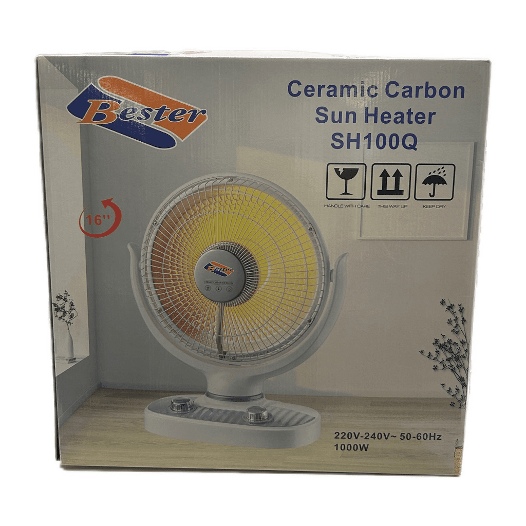 16-Inch Solar Electric Heater - SH100Q