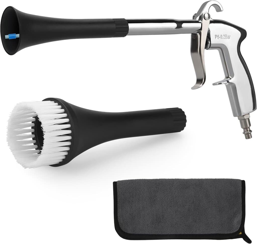 MYPIN Car Cleaning Gun, 6-9.2Bar, High Pressure Air Blow