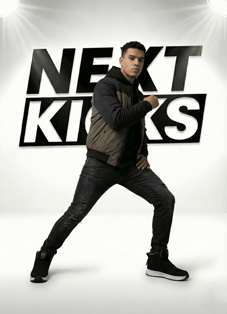 Men's Black High-Top Kicks 4