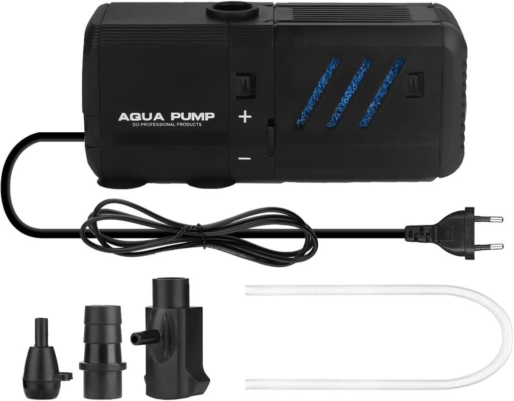 6W Adjustable Internal Aquarium Filter with 500L/H Pump for 30–150L Tanks 7