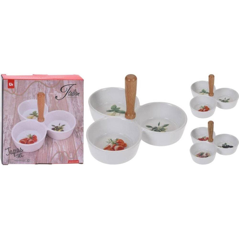 Koopman Snack Dish Porcelain 200X360Mm