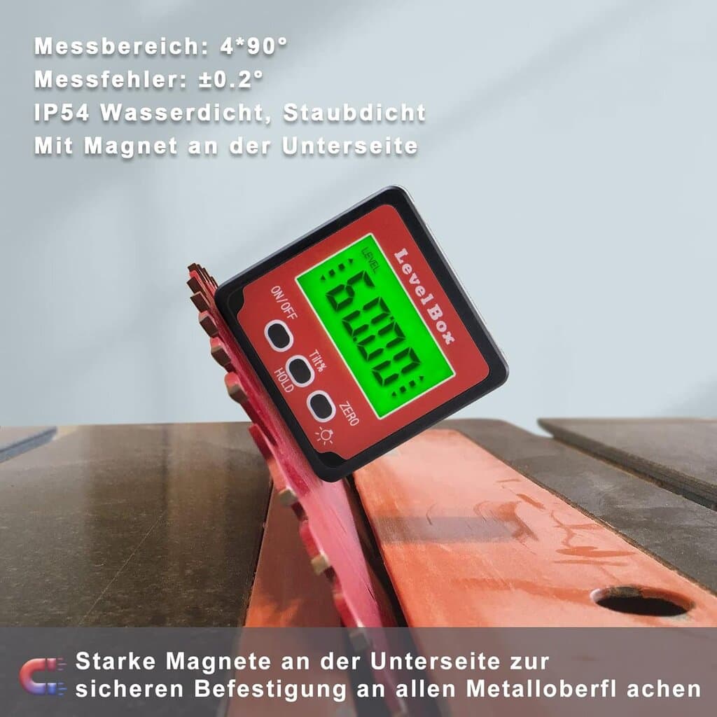 Digital LCD Level Box 3