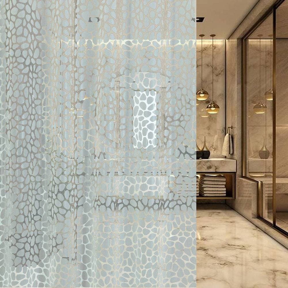 Primanova Stone Bathroom Curtain Peva