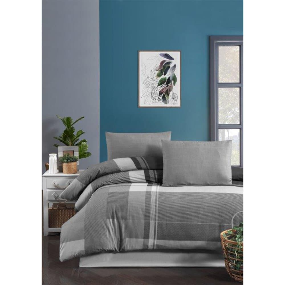 Dark Duvet Cover Set Double-200X220Cm