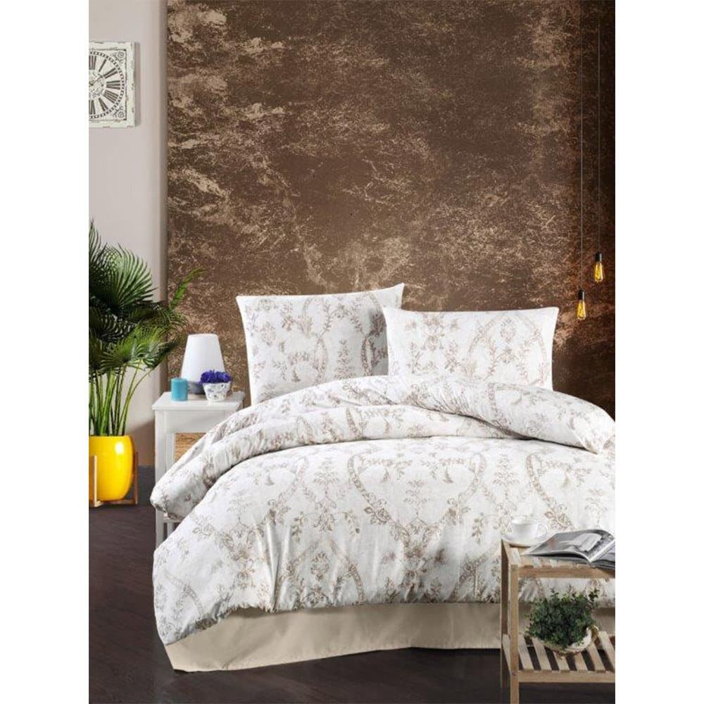 Brown Pear Duvet Cover Set Double-200X220Cm