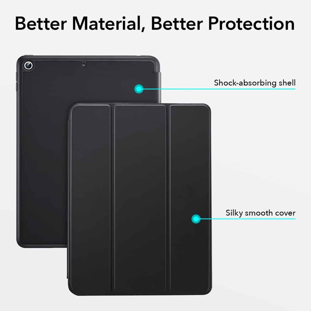 ESR iPad 9/8/7 Rebound Pencil Case — Black 6