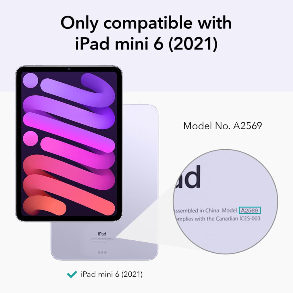 ESR iPad mini 6 Ascend Trifold Case — Sky Blue 5