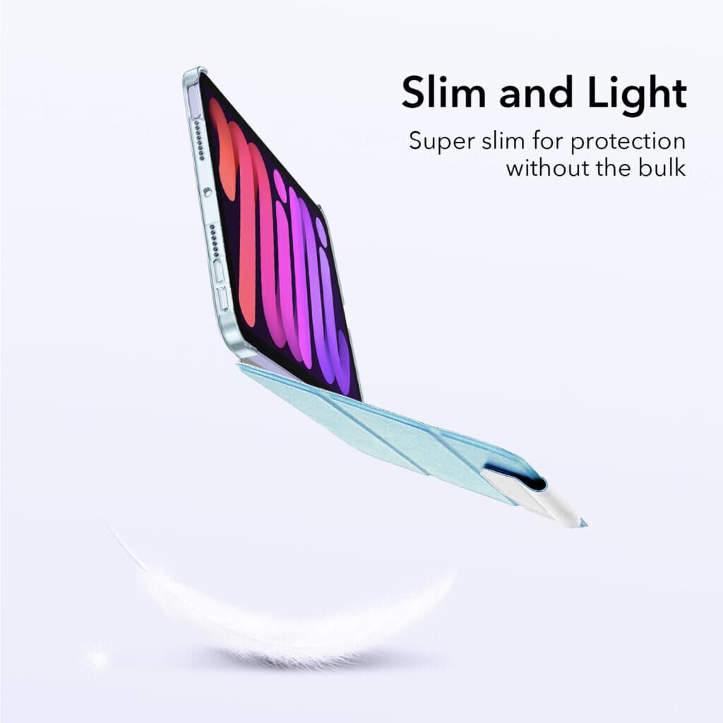 ESR iPad mini 6 Ascend Trifold Case — Sky Blue 7