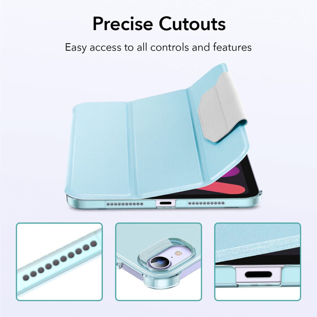 ESR iPad mini 6 Ascend Trifold Case — Sky Blue 12