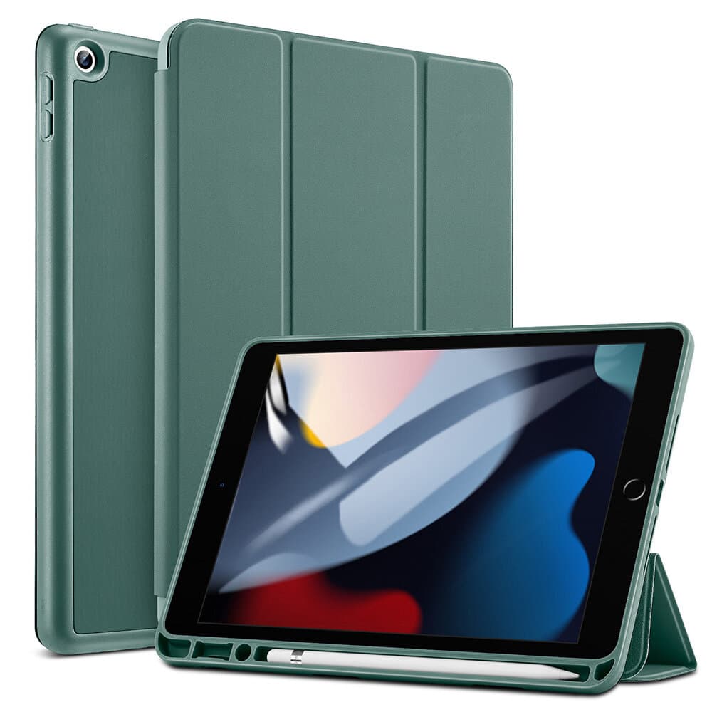 ESR iPad 9/8/7 Rebound Pencil Case — Forest Green