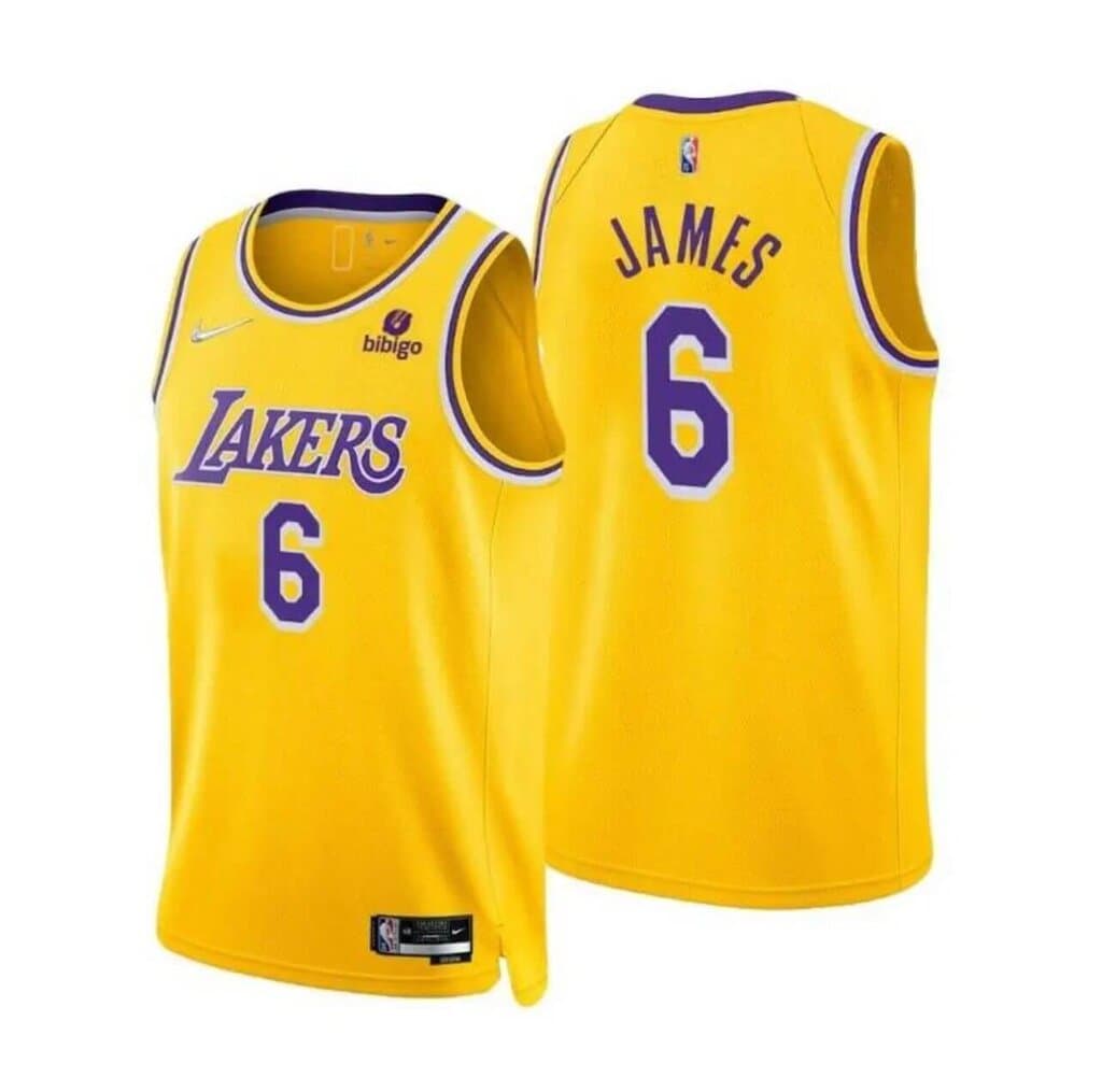 Lakers Basketball Jersey - Yellow