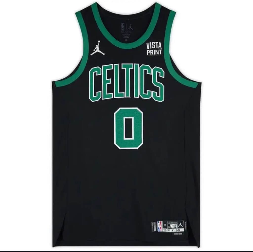 Celtics Basketball Jersey - Black & Green