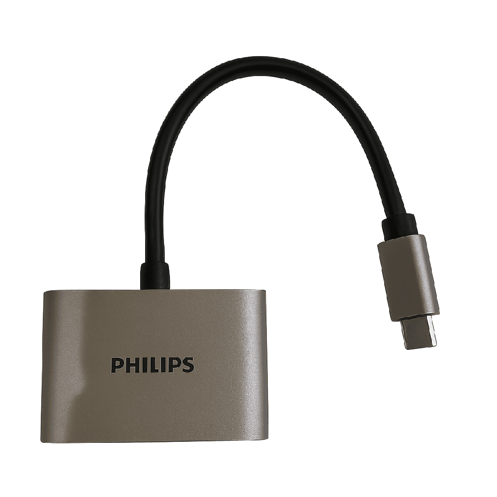 Philips SWR3121Y Mini DisplayPort to HDMI & VGA Adapter 2
