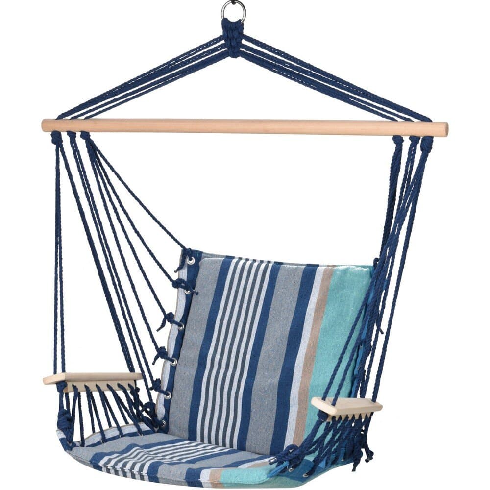 Koopman Hammock With Blue Stripes - X39500400