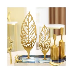 Oster Decorative Golden Leaf Shape 90*60*320 Small — photo 1