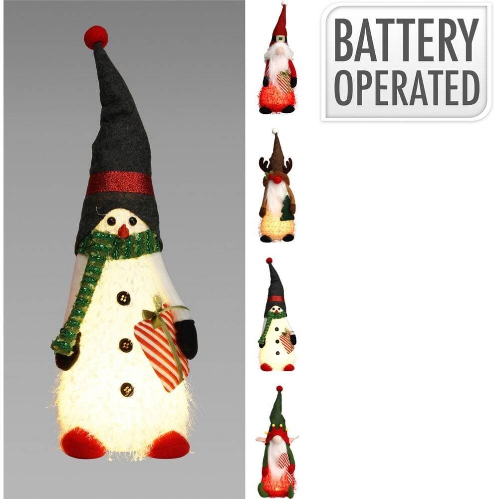 Koopman Gnome 51Cm W Led 4Ass Design