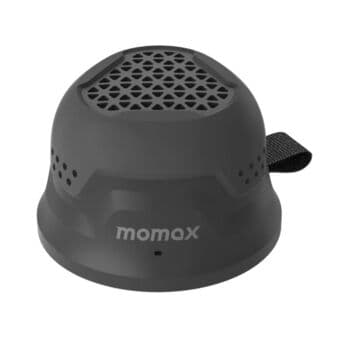Momax 1-Vibe Go Rugged Magnetic Wireless Outdoor Speaker (Black)
