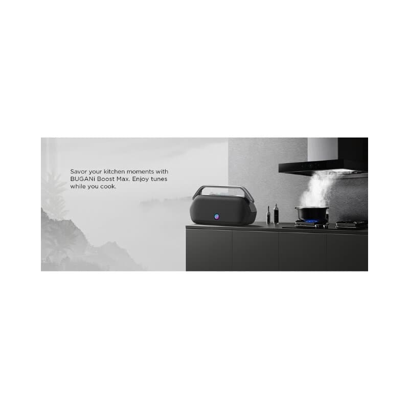 BUGANi Boost Max Portable Bluetooth Speaker 240W (Black) 6